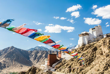 Prayer flags, Leh
