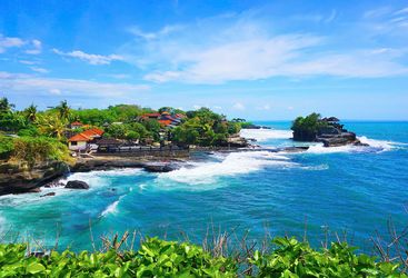 Bali coastline