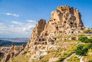 Rock formations in Cappadocia