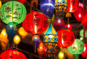 Singapore lanterns