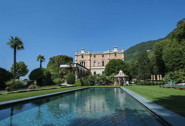 Villa poolside