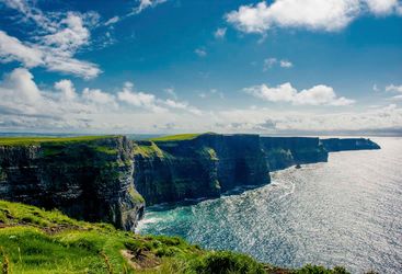 Cliffs of Moher sunshine