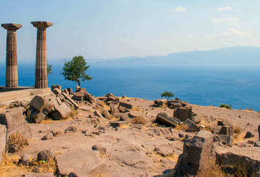 Old ruins in Assos