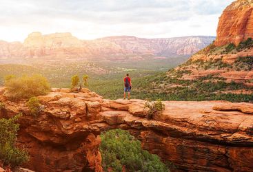 Man in Sedona