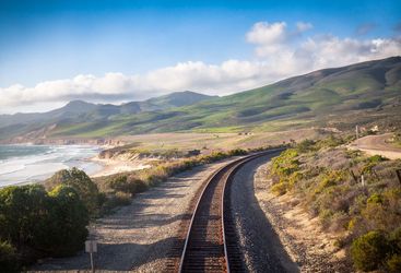 Railroad in Central California near Lompoc