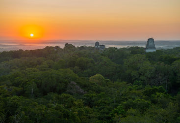 Tikal sunrise