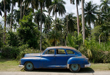 classic car baracoa cuba