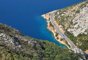 Dalmation Coast road
