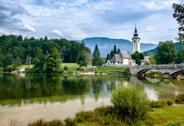 Lake Bohinj Slovenia