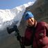 Holly in the mountains