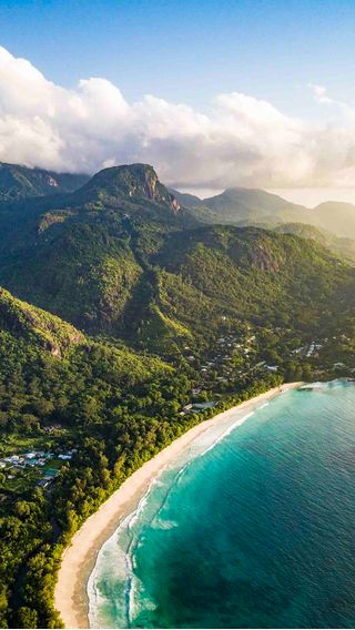 Image of a Beach from Above
