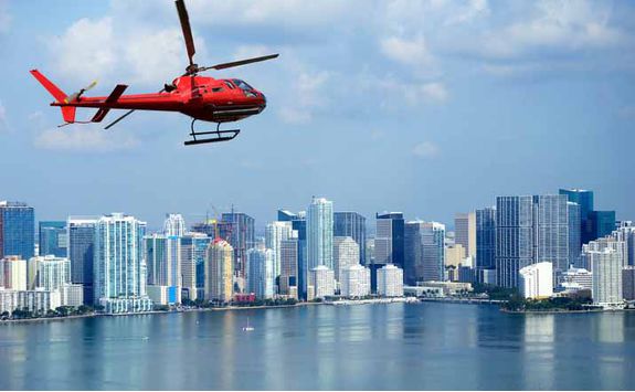 Helicopter ride