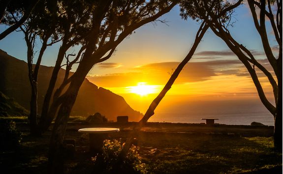 Sunset over Chapman's Peak
