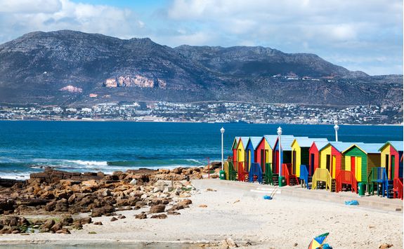 Beach huts