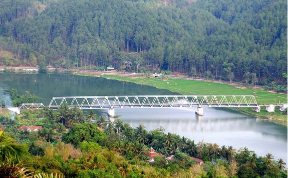 Railway bridge, Java