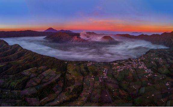 Mount Bromo at sunrise