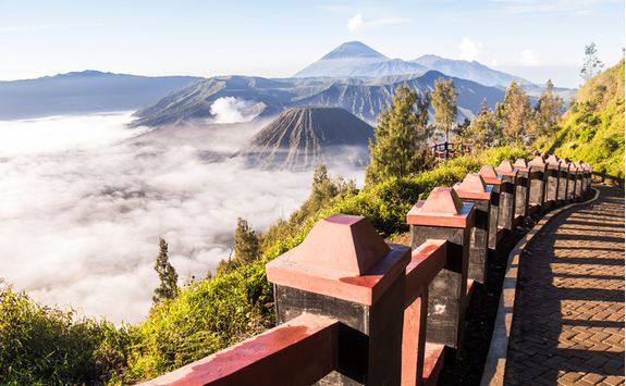 Bromo view, Java