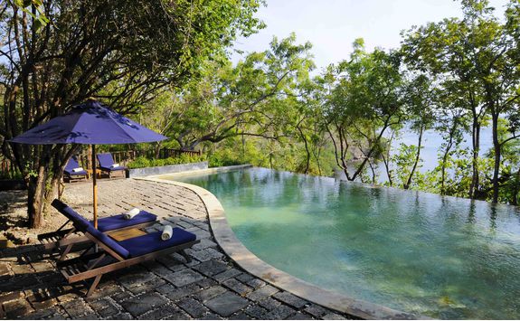 Swimming pool at The Menjangan