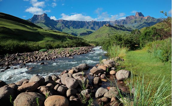 Drakensberg Mountain River