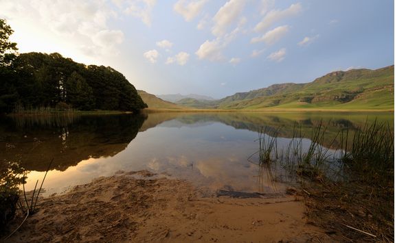 A lake in Spioenkop