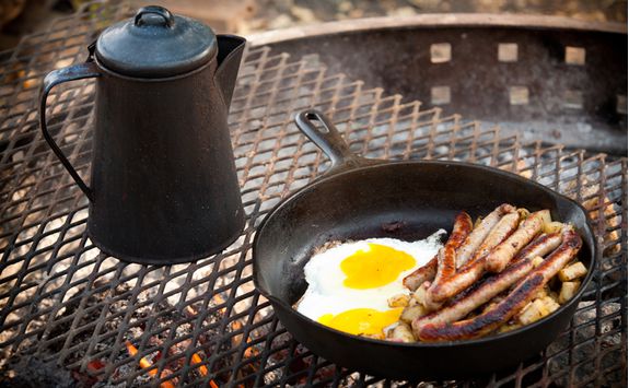 Bush breakfast, South Africa