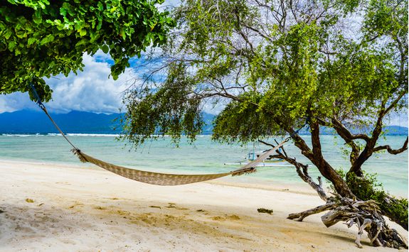 hammock on gili island