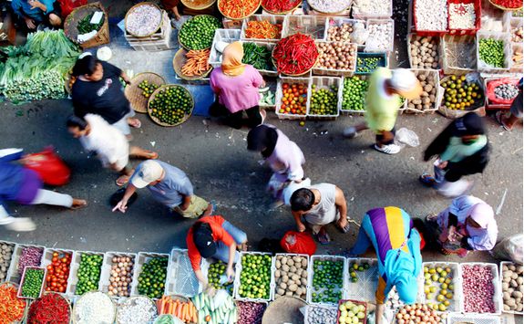 local market java indonesia