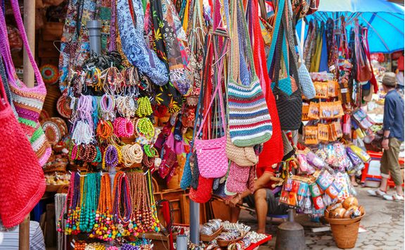 ubud street bag clothing market