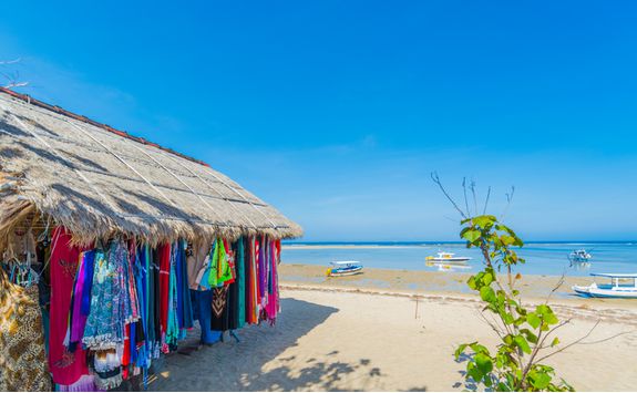 beach market in bali