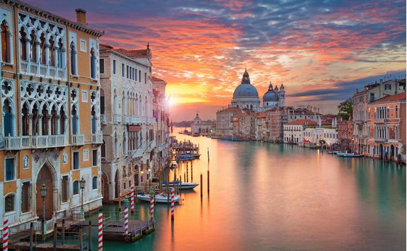 venice sunset view