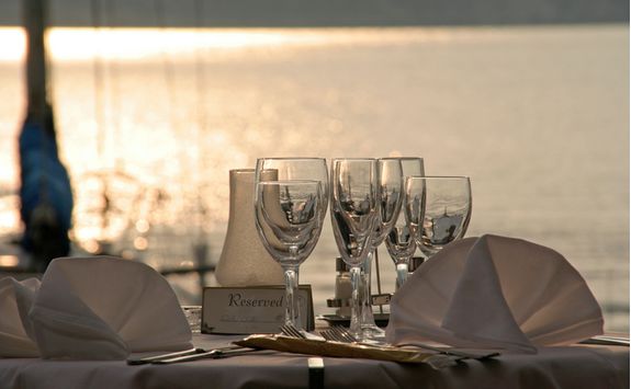 lakeside dinner