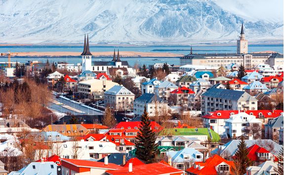 View over Reykjavik