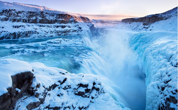 The Golden Waterfall