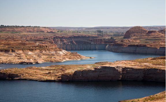 View across Lake Powell