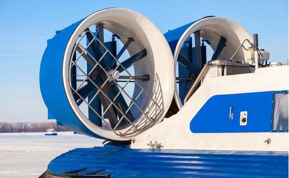Ride a hovercraft