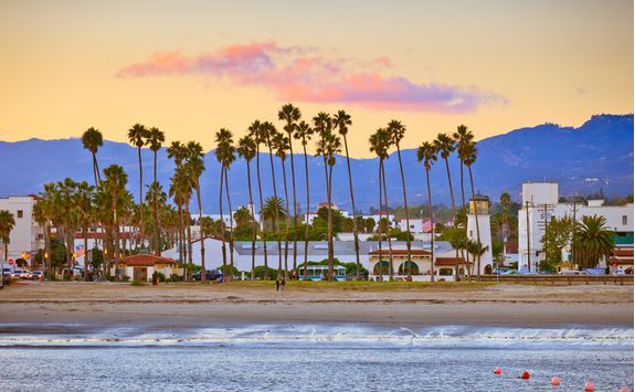 Santa Barbara from Pier