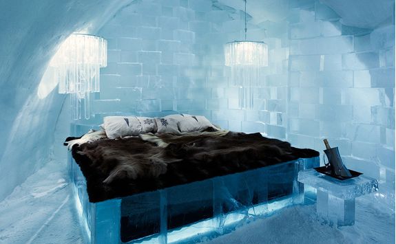 The Icehotel bed