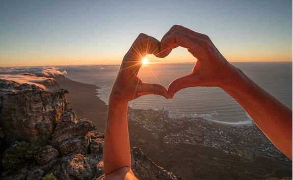 table mountain view