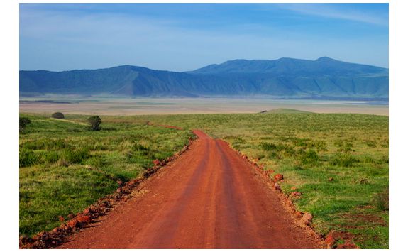 ngorongoro crater road