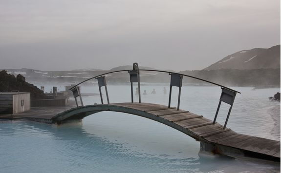 Bridge over the Blue Lagoon