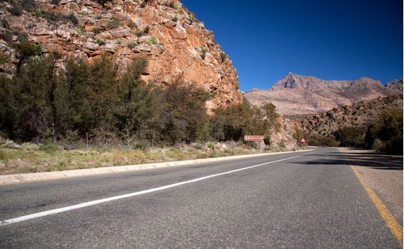 A road in South Africa's Easter Cape