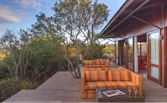 Ecca Lodge's main lounge