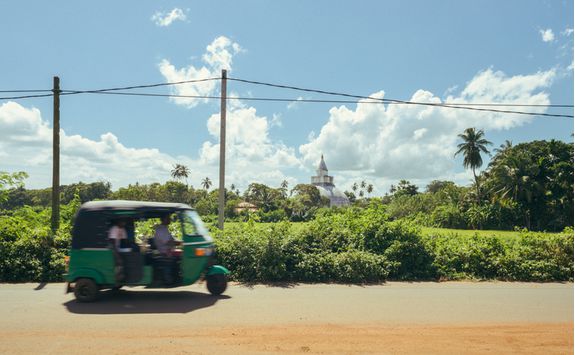 Road in Sri Lanka