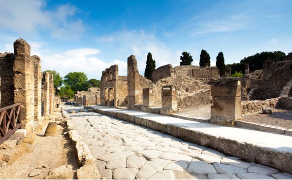 pompeii streets
