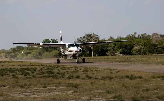 Selous Game Reserve plane