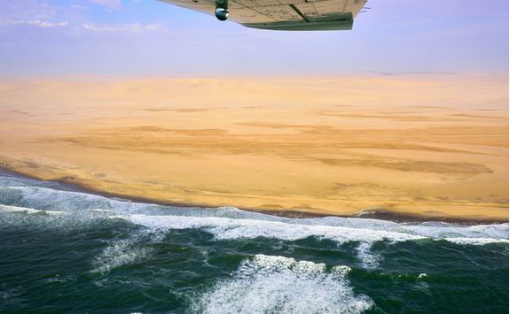 Skeleton Coast flight