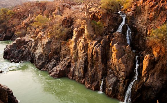 Kunene River, Angola border