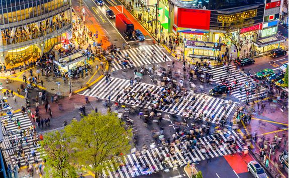 Shibuya crossing Tokyo