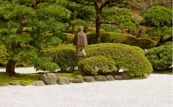 Ryoanji gardens in Kyoto