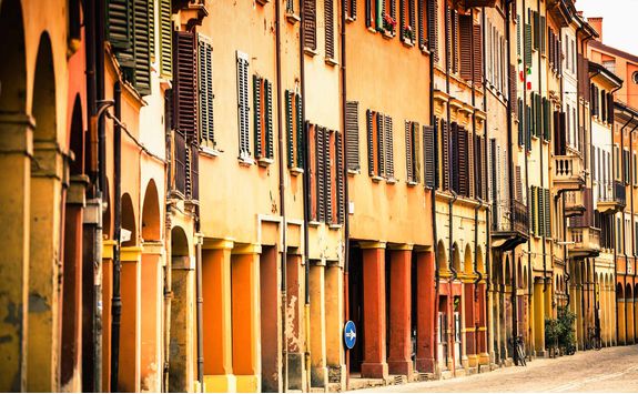 Street in Bologna